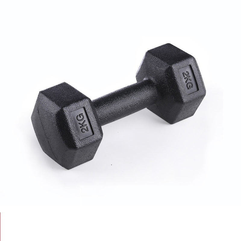 Rubberized Dumbbells Set for Arm Muscle Training Home Fitness Equipment