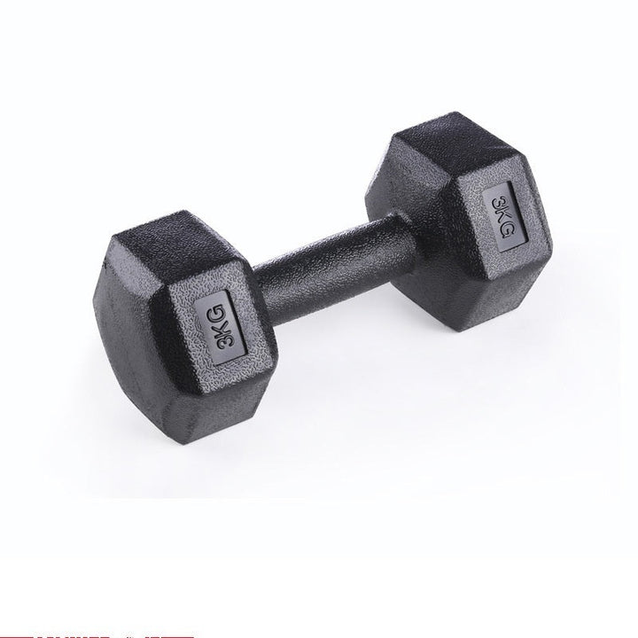 Rubberized Dumbbells Set for Arm Muscle Training Home Fitness Equipment