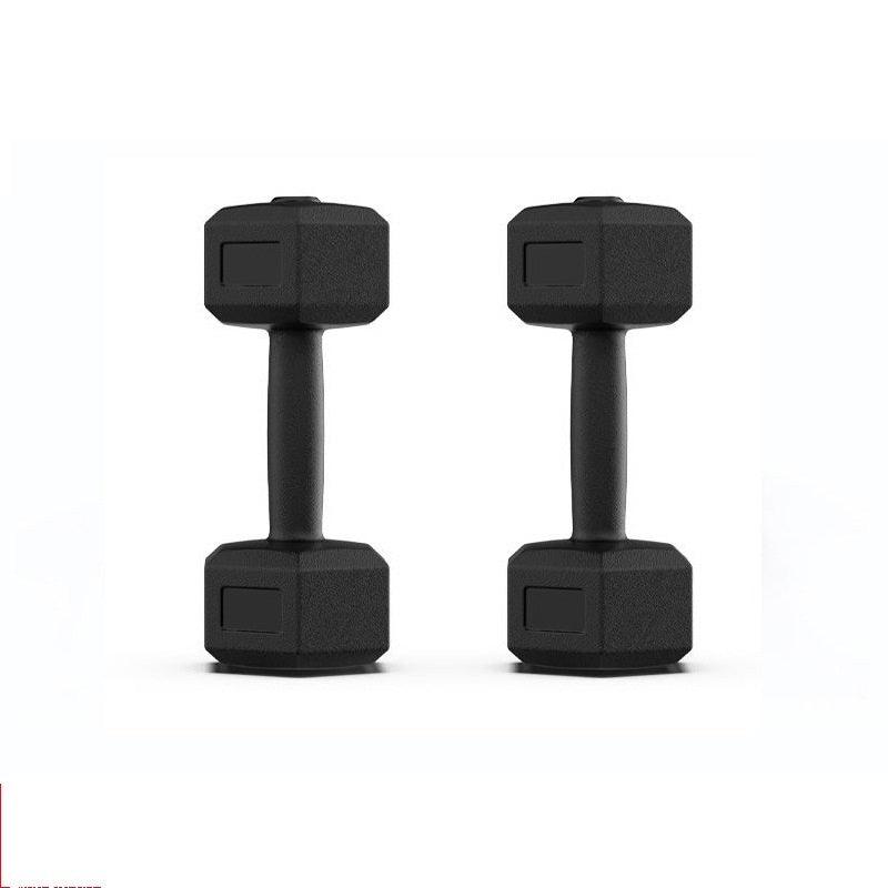Rubberized Dumbbells Set for Arm Muscle Training Home Fitness Equipment