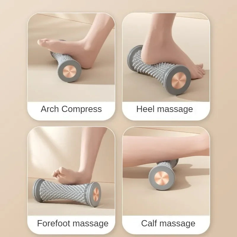 Foot Massager Roller Yoga Massage Ball Plantar Fascia Relief Tool