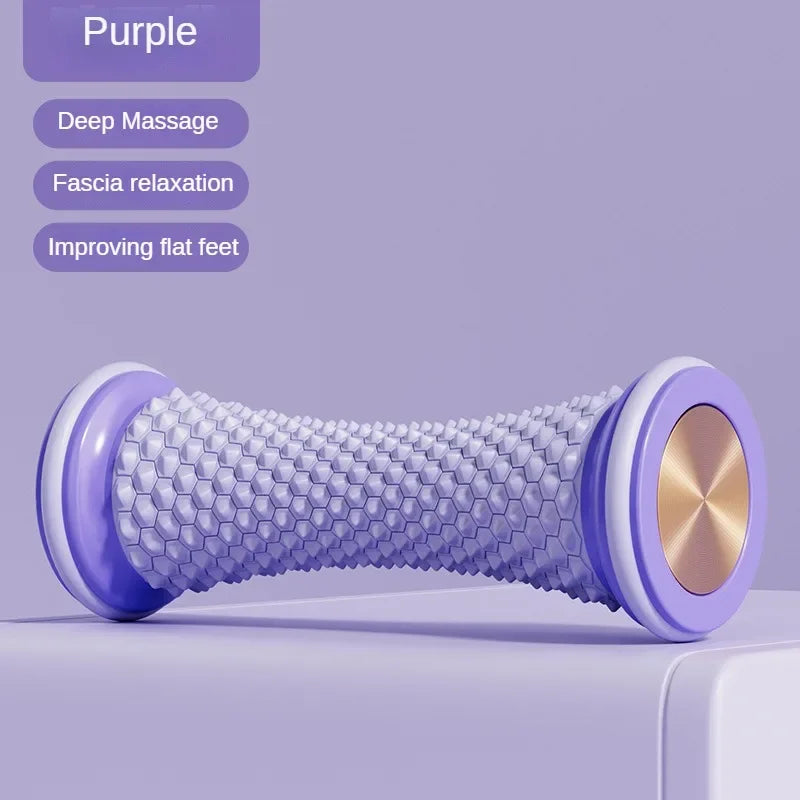 Foot Massager Roller Yoga Massage Ball Plantar Fascia Relief Tool