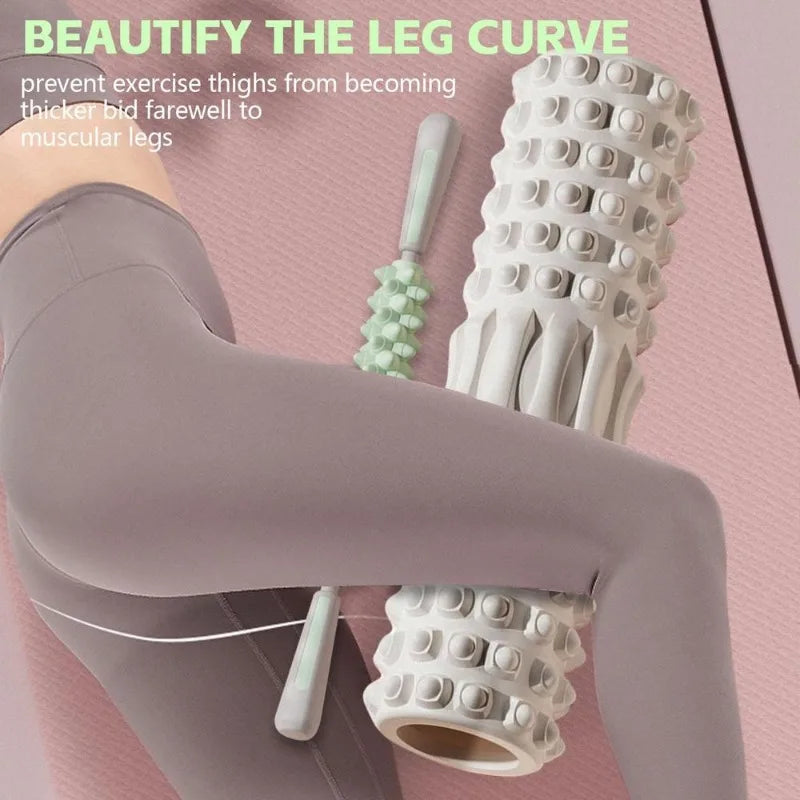 MuscleFlex Foam Roller: Stretch, Recover, Carry