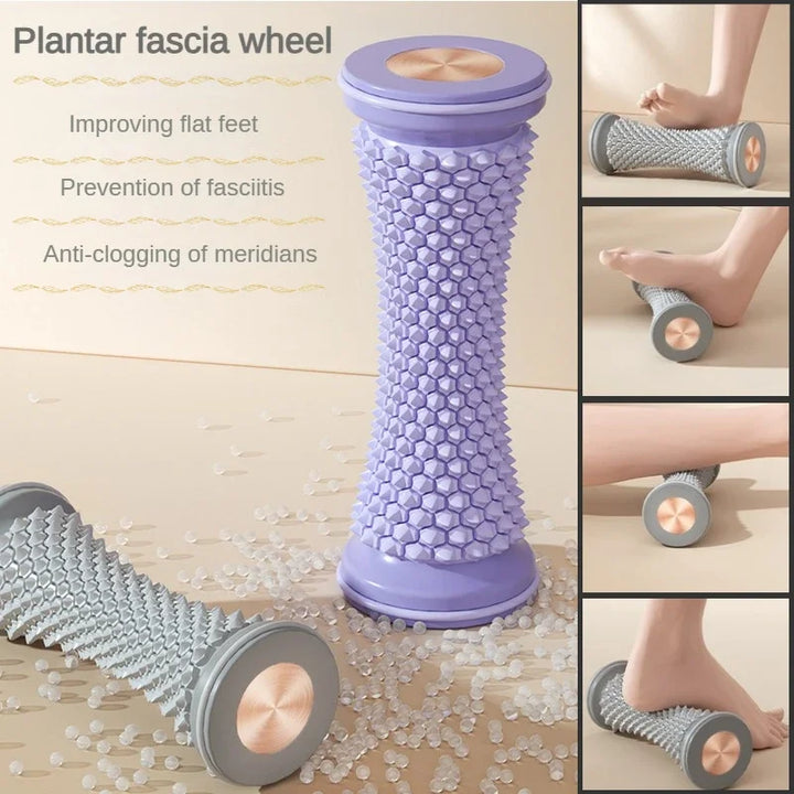 Foot Massager Roller Yoga Massage Ball Plantar Fascia Relief Tool