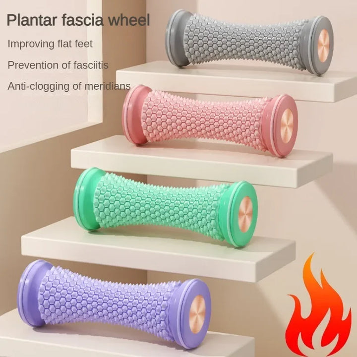 Foot Massager Roller Yoga Massage Ball Plantar Fascia Relief Tool