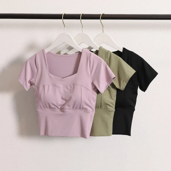 Women's Breathable Fitness Bra for Yoga and Exercise