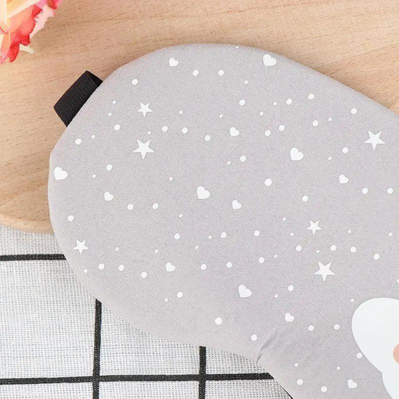 Kids Sleeping Mask Colorful Cartoon Blindfold Comfortable Travel Eye Cover