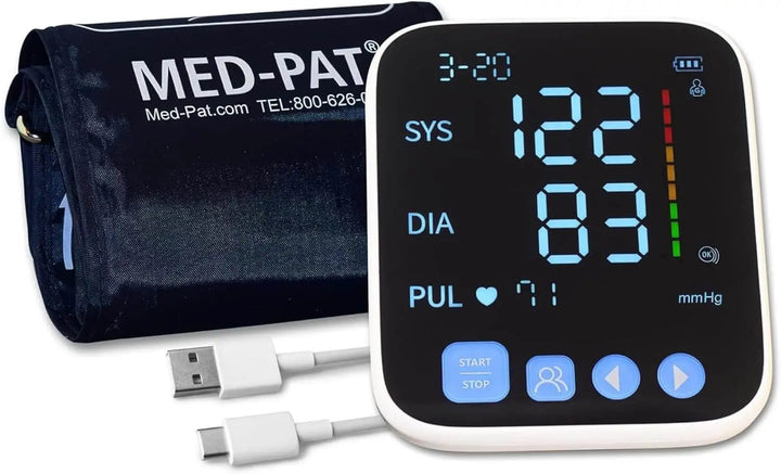 Med Pat BP S Arm Blood Pressure Monitor Digital Device