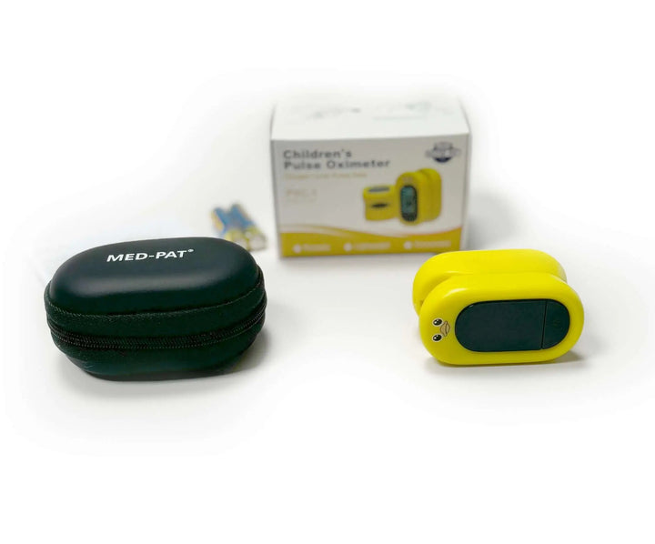 Med Pat Ducky Kids Pulse Oximeter SpO2 Heart Rate Monitor