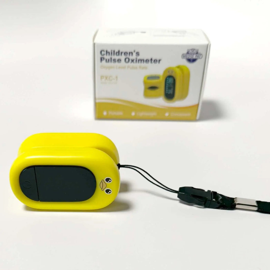 Med Pat Ducky Kids Pulse Oximeter SpO2 Heart Rate Monitor
