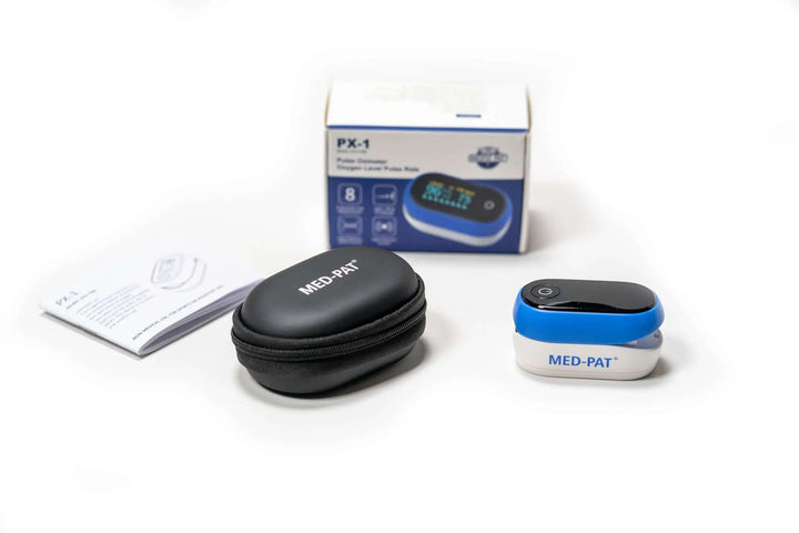Med Pat PX 1 Fingertip Pulse Oximeter SpO2 Pulse Monitor